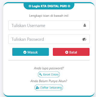 Register PGRI Tanjung Jabung Barat - Persatuan Guru Republik Indonesia Cabang Tanjung Jabung Barat